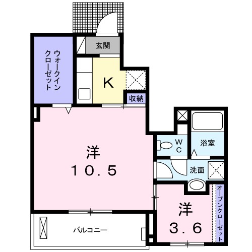 メゾン・アルバ 間取り図