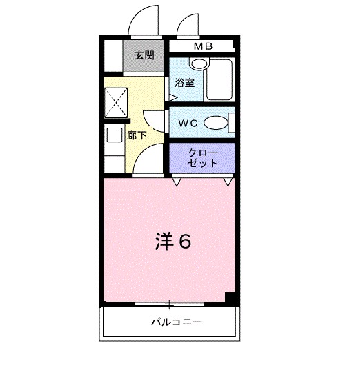 グリーンヒルズ・Ｆ 間取り図