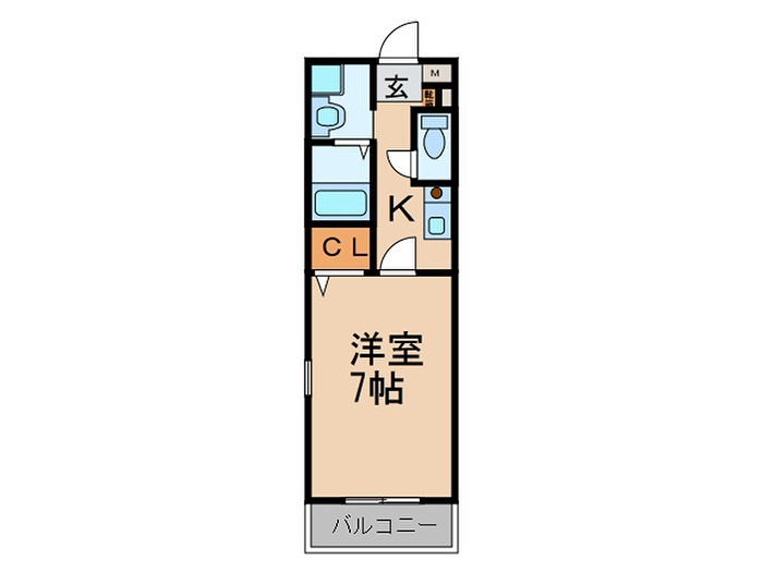 マ　メゾン志賀 間取り