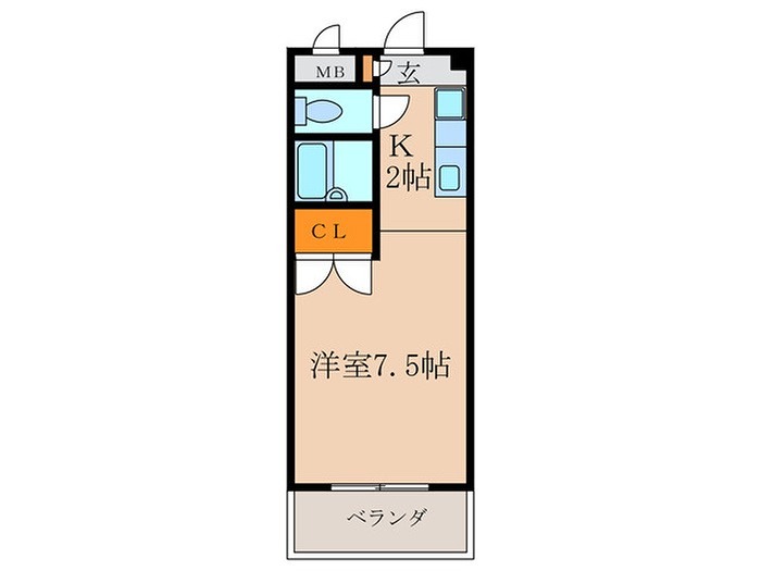 クレール大森 間取り