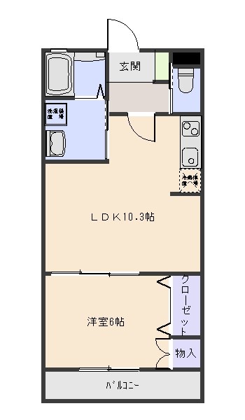 Sepia　Court　F 間取り