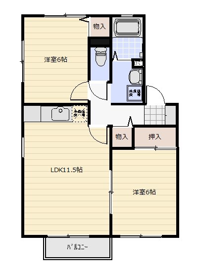 メゾンソレイユ 間取り