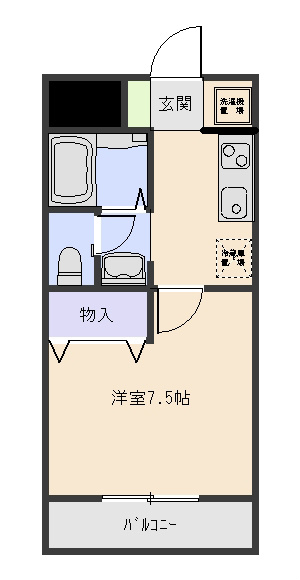 ピアリープレイス 間取り