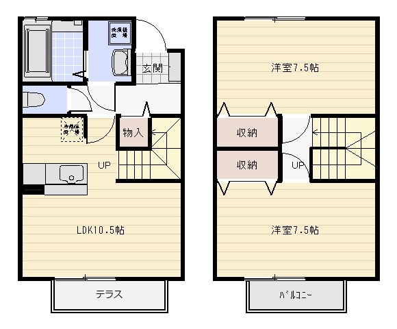 キャトルセゾンＥ 間取り
