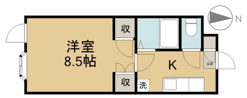 Ｕポート梨の木 間取り
