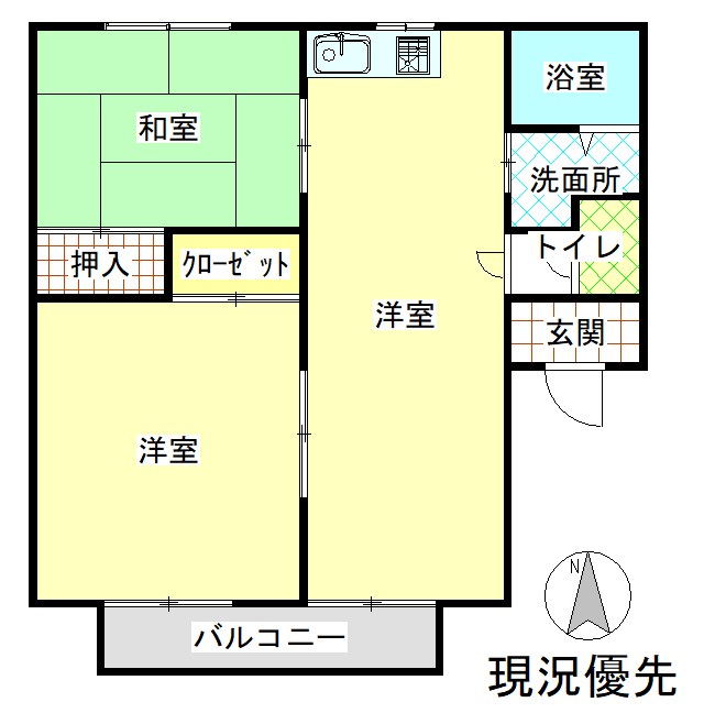 エルムつの田 間取り