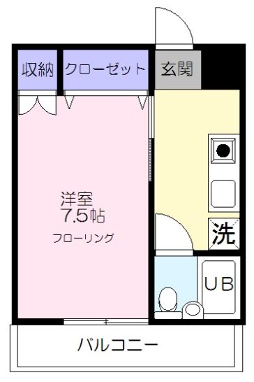 ベルエール調布 間取り