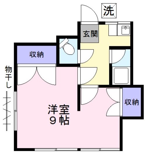 パークハイム増喜5 間取り