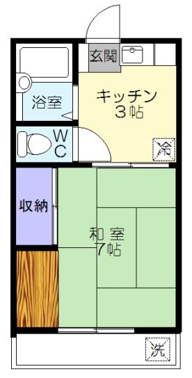 美塚コーポ 間取り