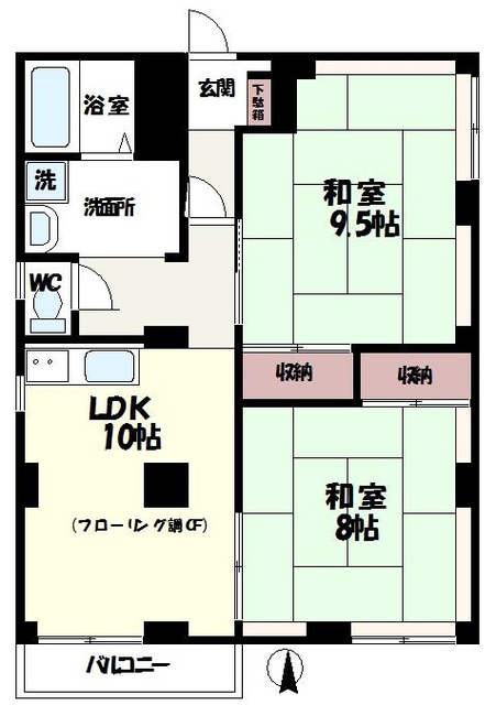ハウス2 間取り