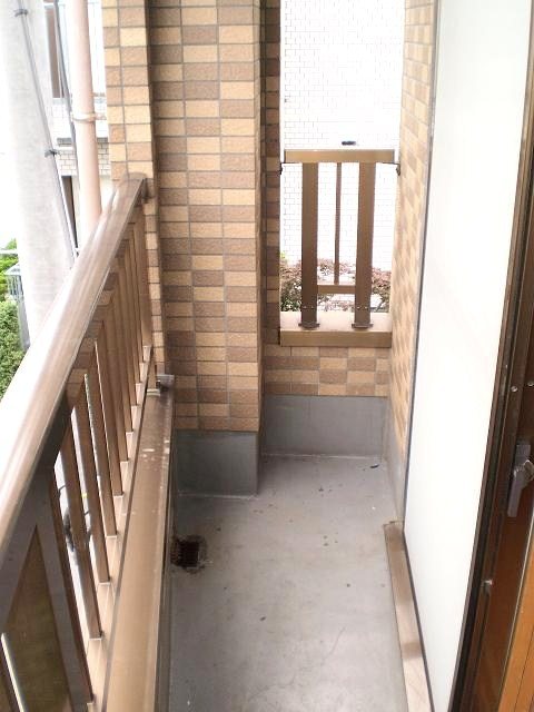 福元マンション ベランダ