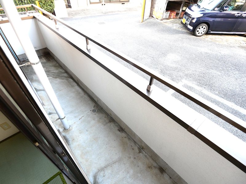 プレズントハイツ麻生２号館 ベランダ