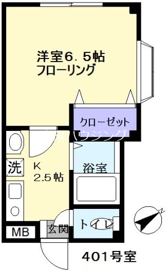 スカイコーポⅡ 間取り