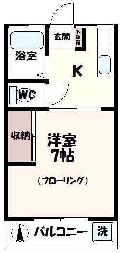 コーポ藤原 間取り