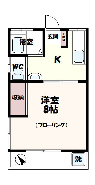 第１ハイツ白樺 間取り