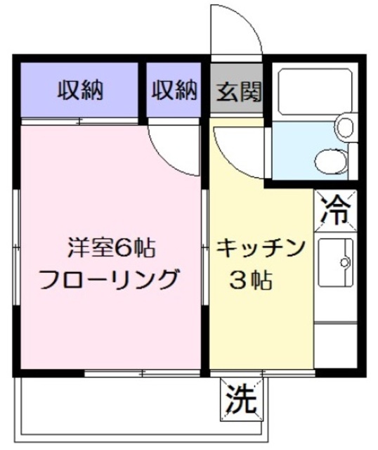 コーポクレイン 間取り