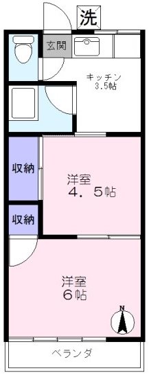 第一藤原コーポ 間取り