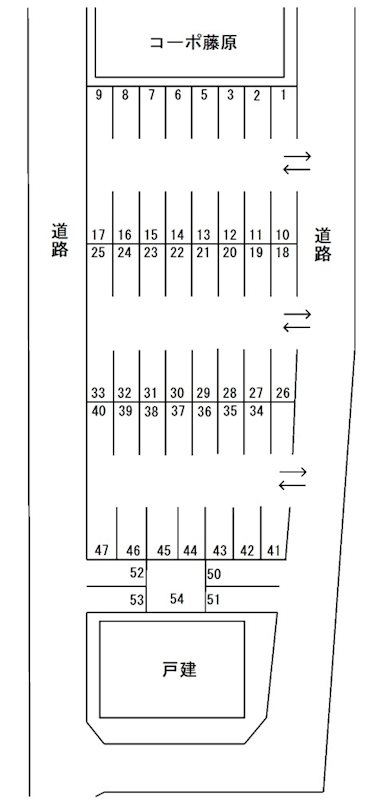 仙川藤原駐車場 間取り