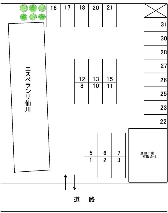 高橋駐車場 間取り