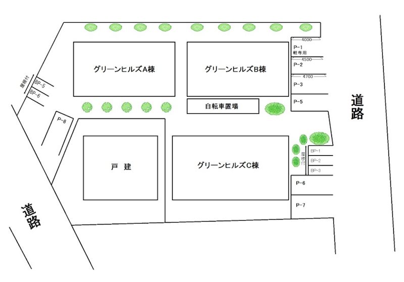 グリーンヒルズＡ棟 間取り