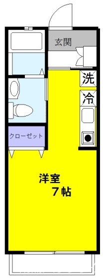 フラワーコート白糸台 間取り