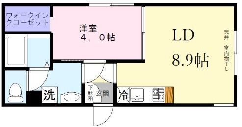 プラシード砧 間取り