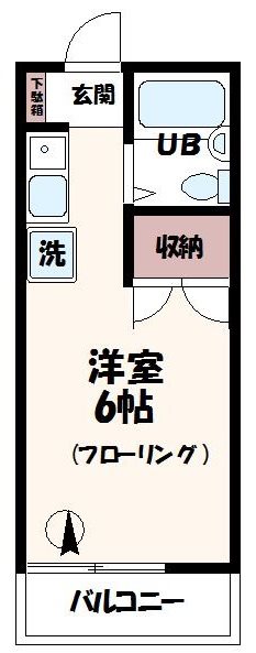 ハピネス中原 間取り