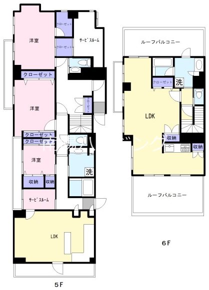 ロイヤルシティ西荻窪Ⅱ 間取り