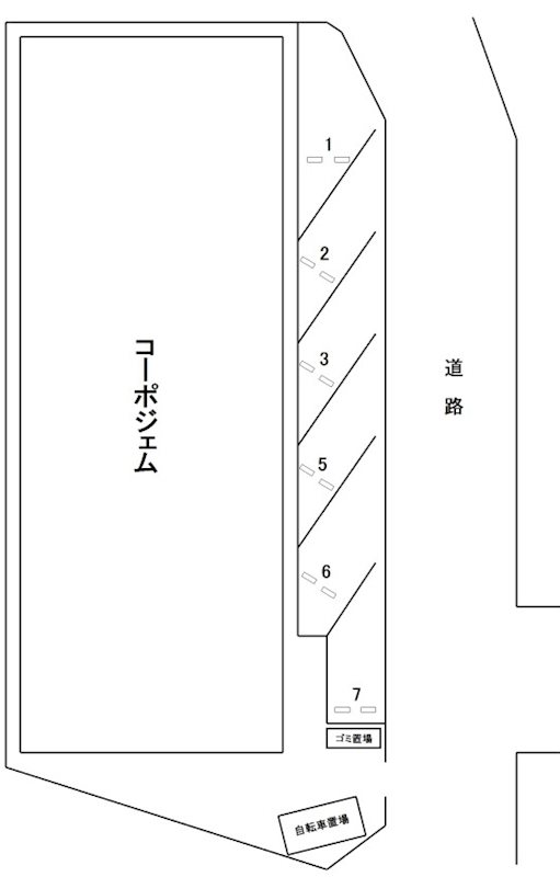 コーポジェム 間取り