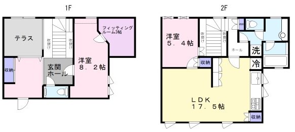 凛樹lacolline(ラ　コリーヌ） 間取り