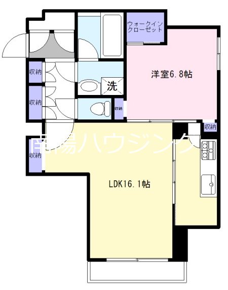 吉祥寺・オリーブの庭　西棟 間取り