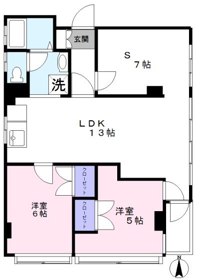 フレア443 間取り