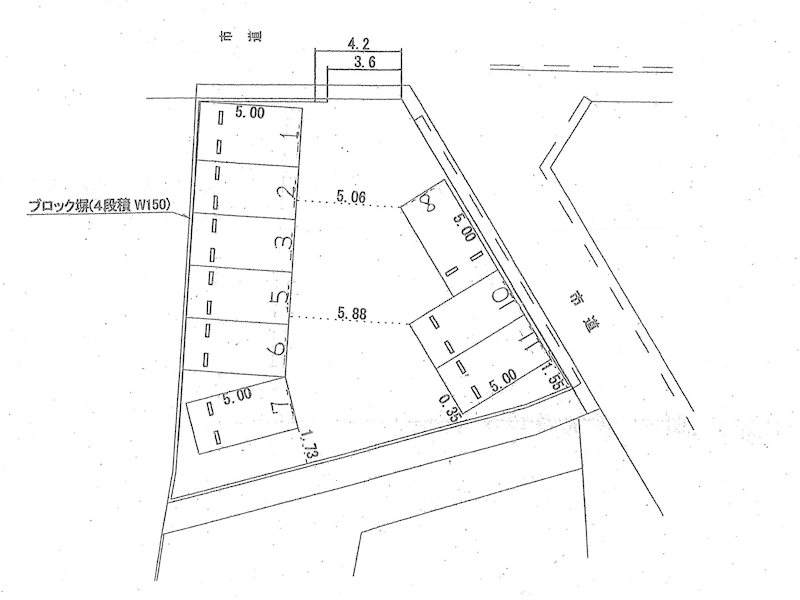 弁天橋駐車場 間取り