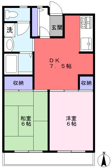 グランシャリオ砧 間取り