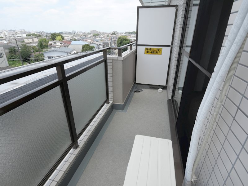 ウィングシティ立花 ベランダ