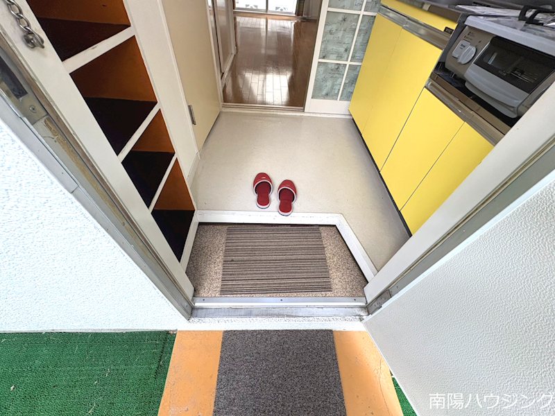 レジデンス多摩川 玄関