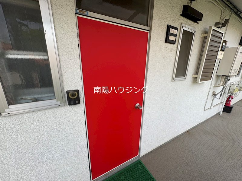 レジデンス多摩川 玄関