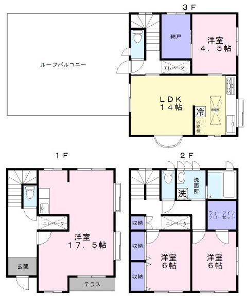 パークアベニュー 間取り
