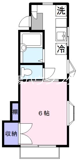 シャルム御殿山 間取り
