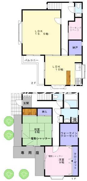 上祖師谷1丁目戸建 間取り