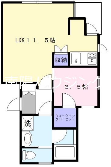 吉祥寺・オリーブの庭　東棟 間取り