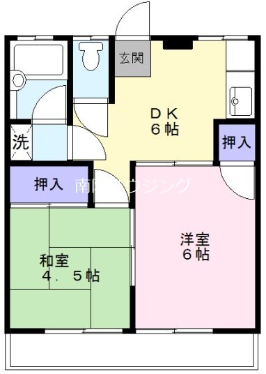 第2栄町レジデンス 間取り