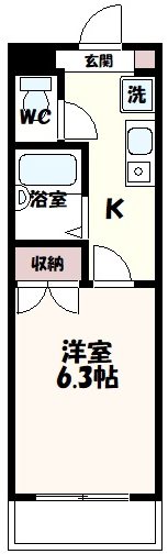 エクセレント調布 間取り
