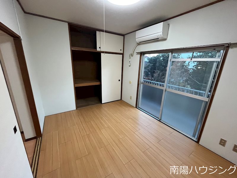 柿の木ハイツ ベッドルーム