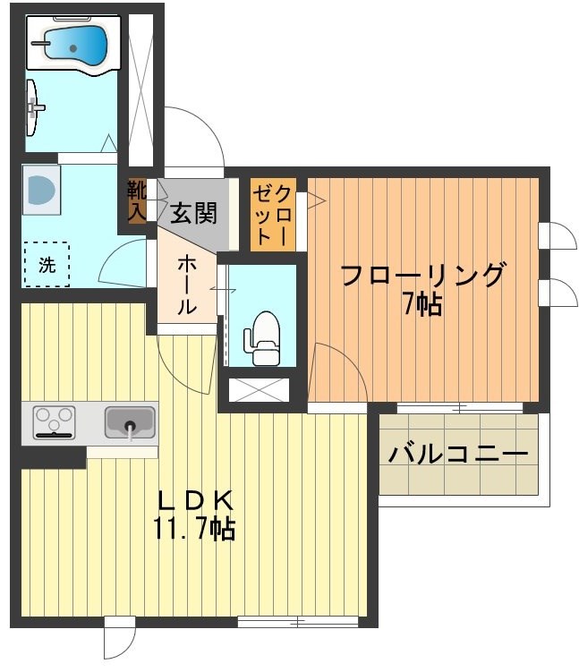 メゾン・ルーチェ 間取り図