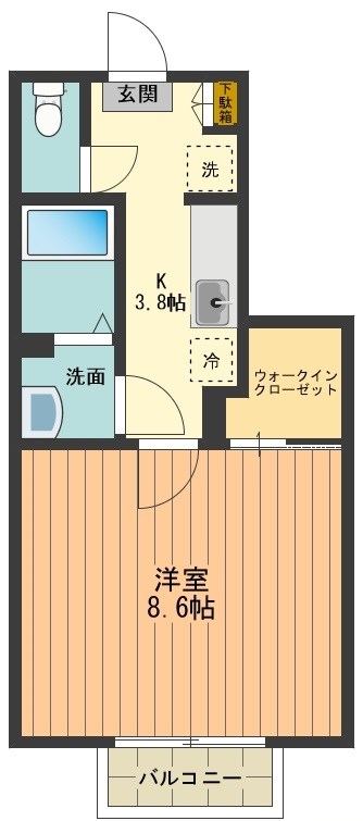 エスポワール 間取り図