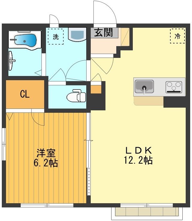オークプレイス 間取り図