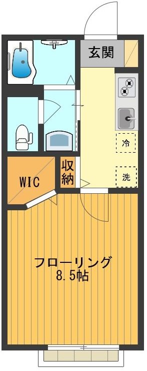 ラ・センティア 間取り図