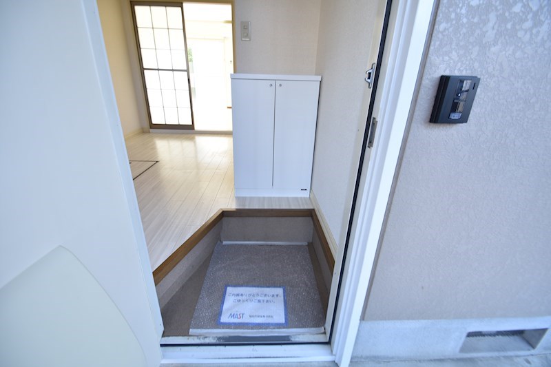 グランメールオオイシ 玄関