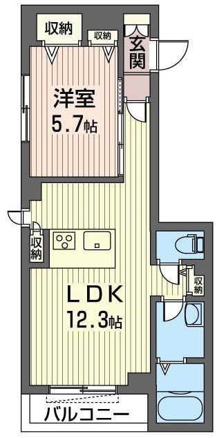 Ｒｅｓｉｄｅｎｃｅ　凜 間取り図